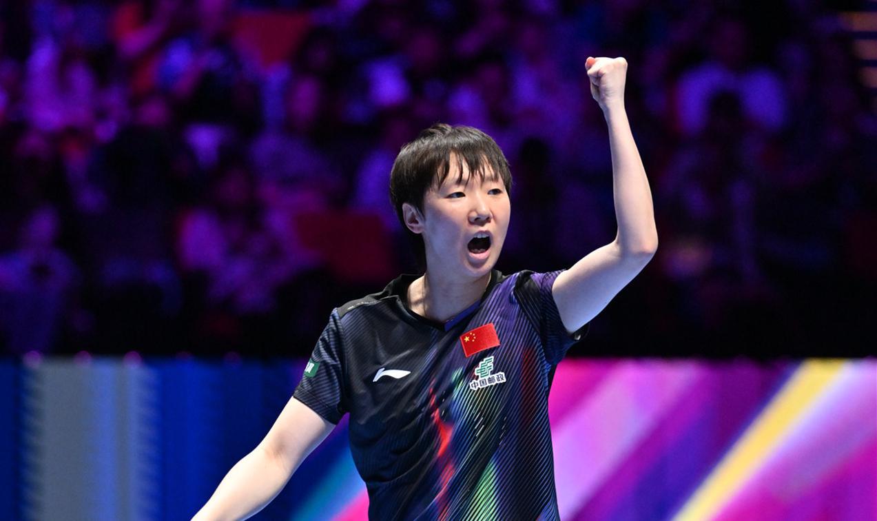 开云体育-3-0横扫申裕斌！中国女乒27岁1米76王牌闪耀：单局轰11-1无懈可击